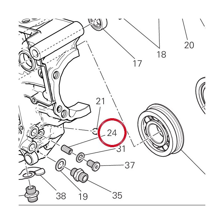 Vis sans tête filetée M10X1 — réf. 77840041A | Ducati Store