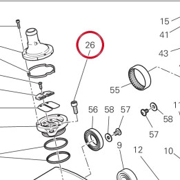 Vis tcei M6X16 77150658B — réf. 77150658B | Ducati Store