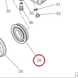 Roulement 35X78X19 70240921A — réf. 70240921A | Ducati Store