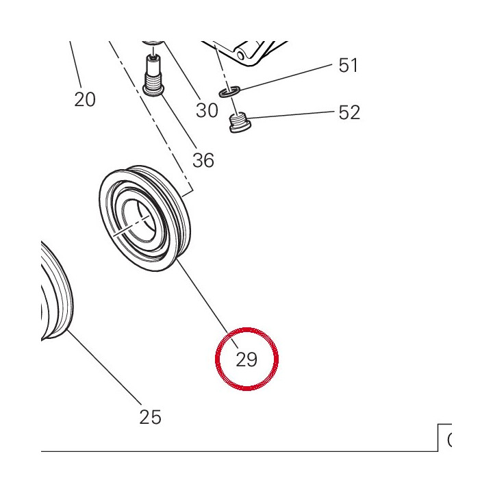 Roulement 35X78X19 70240921A — réf. 70240921A | Ducati Store