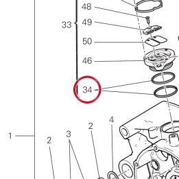 Joint torique 46320222A — réf. 46320222A | Ducati Store