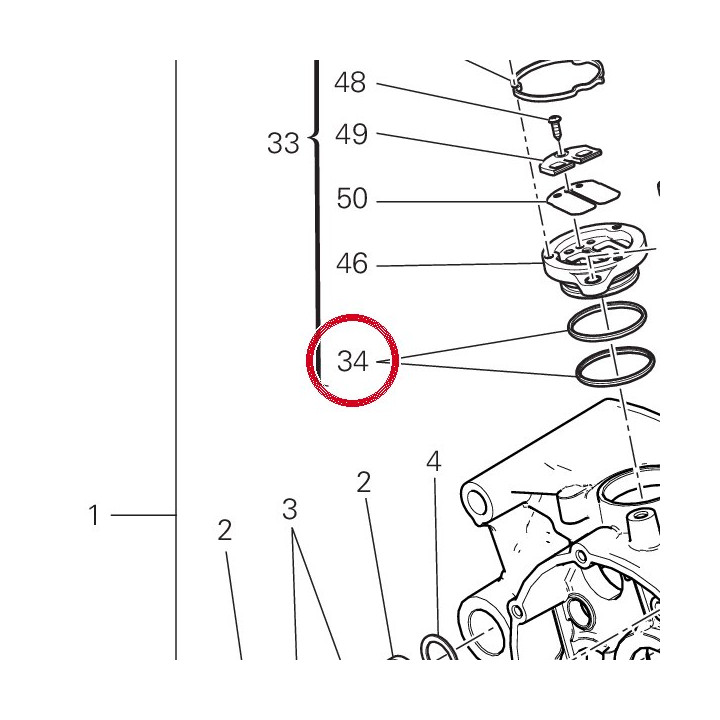 Joint torique 46320222A — réf. 46320222A | Ducati Store