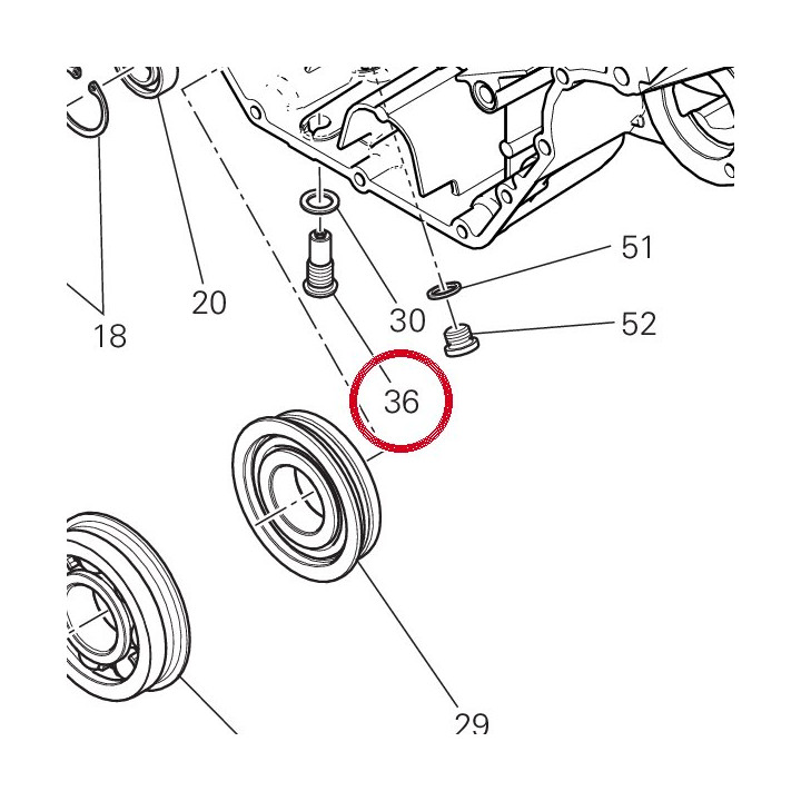 Bouchon vidange huile — réf. 89320062A | Ducati Store