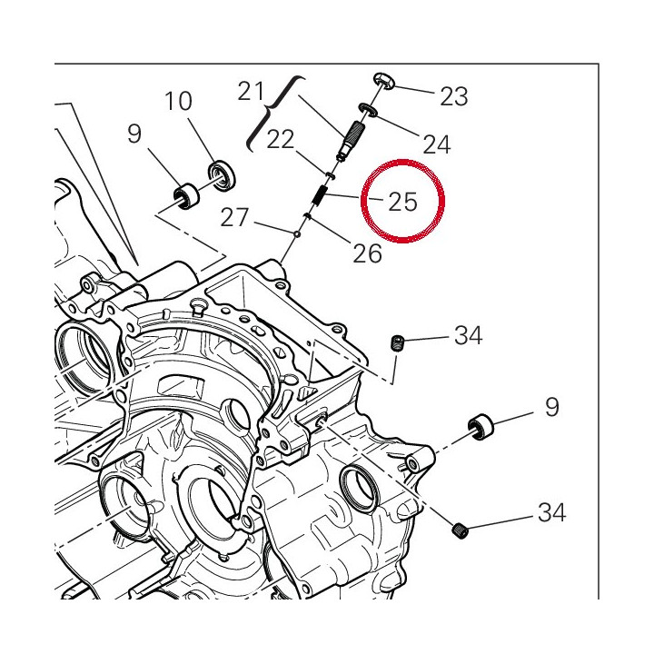 Ressort 79940121A — réf. 79940121A | Ducati Store