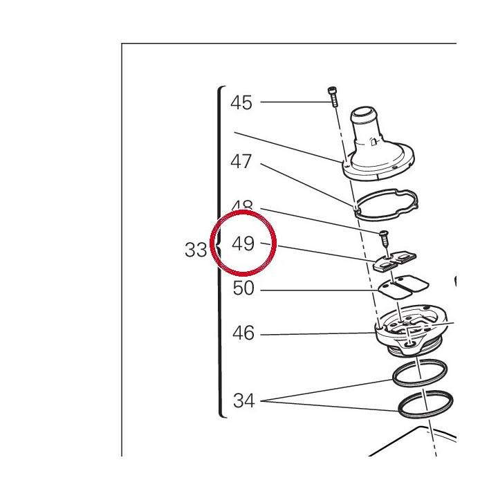 Entretoise 82716031A — réf. 82716031A | Ducati Store