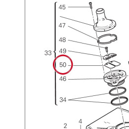 Soupape lamelles complète — réf. 81110021A | Ducati Store