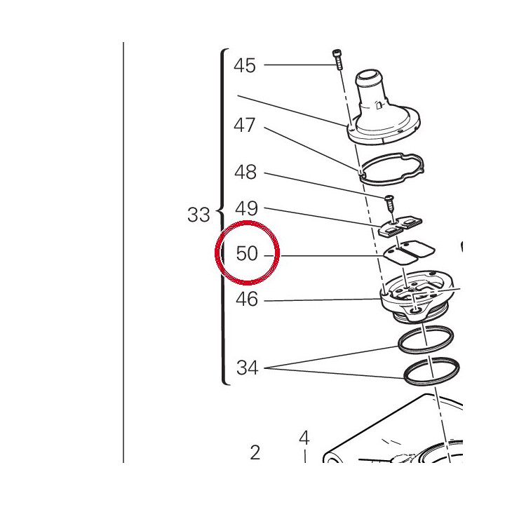 Soupape lamelles complète — réf. 81110021A | Ducati Store