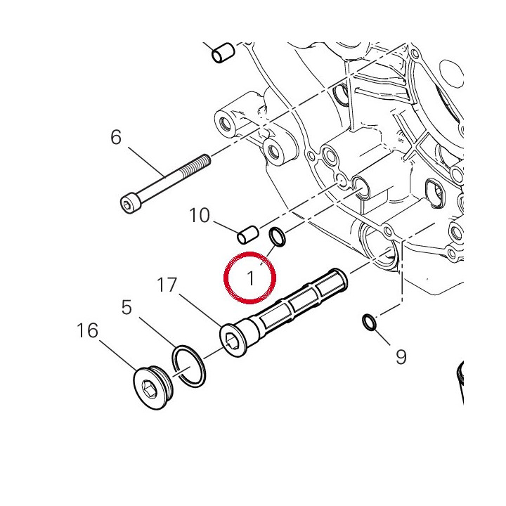 Joint torique 88640371A — réf. 88640371A | Ducati Store
