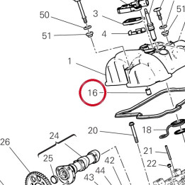 Goujon de référence — réf. 71111601A | Ducati Store