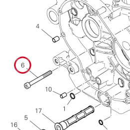 Vis tcei M8X75 77151368B — réf. 77151368B | Ducati Store