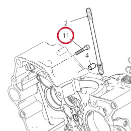 Vis tcei M6X35 77150728B — réf. 77150728B | Ducati Store