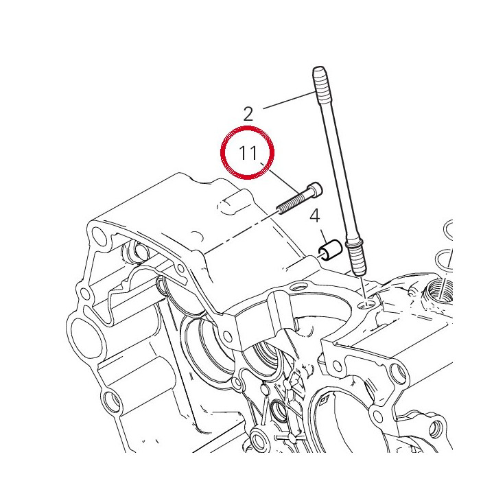 Vis tcei M6X35 77150728B — réf. 77150728B | Ducati Store