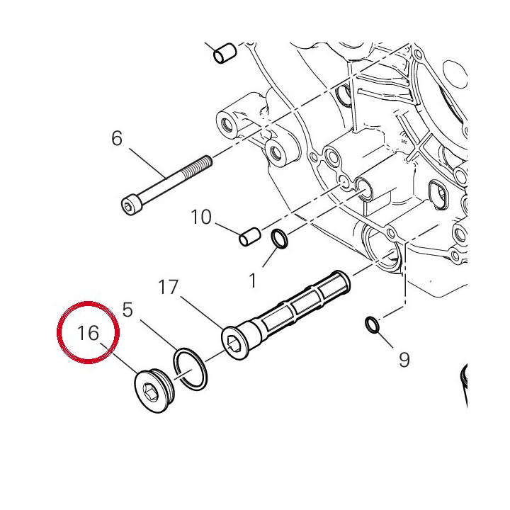 Bouchon fileté M32X1.5 — réf. 87310371A | Ducati Store