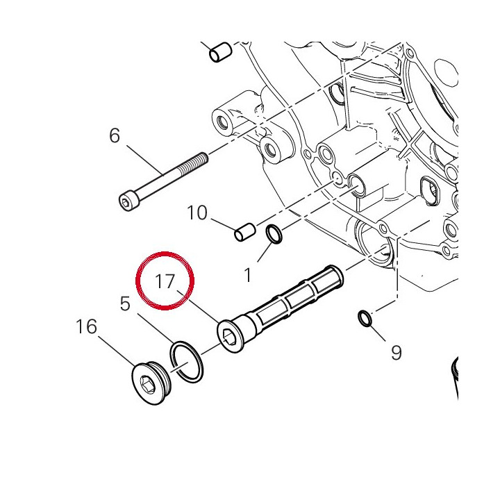 Crepine huile 89420091A — réf. 89420091A | Ducati Store