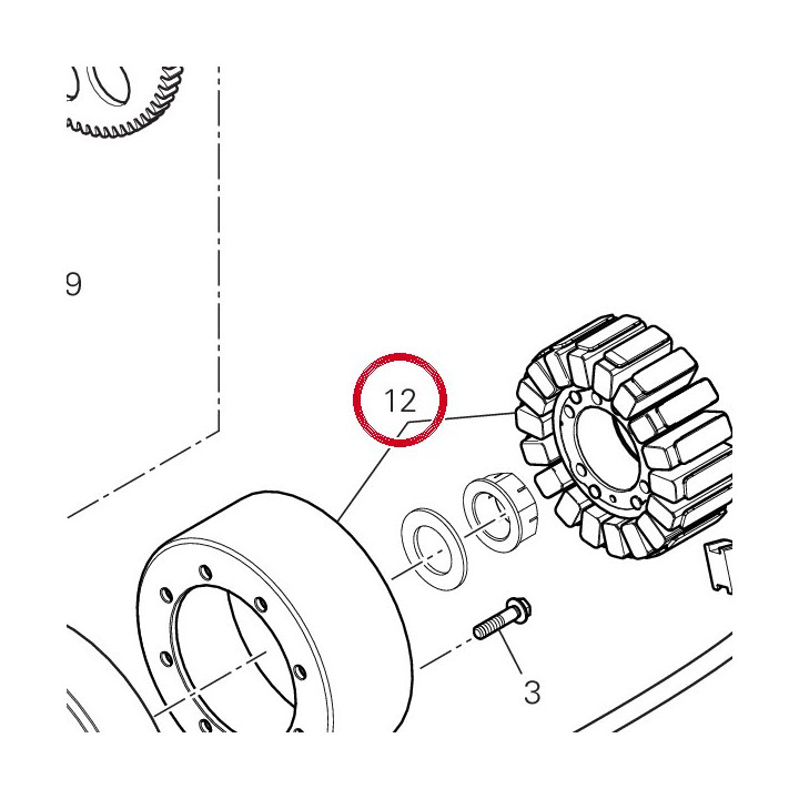 Alternateur denso 26420471A — réf. 26420471A | Ducati Store