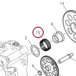 Roulement à aiguilles — réf. 70140031A | Ducati Store