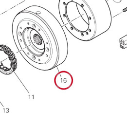 Volant pour allumage — réf. 276Z0061A | Ducati Store