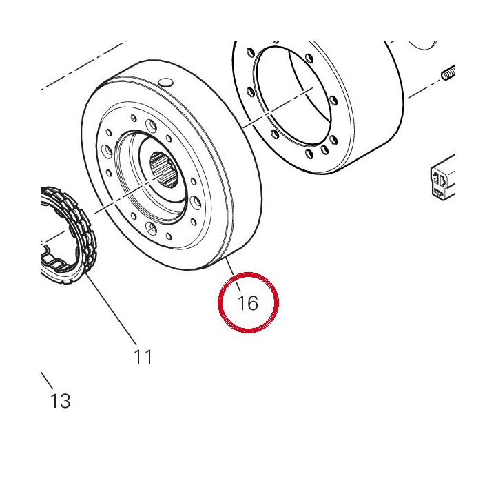 Volant pour allumage — réf. 276Z0061A | Ducati Store