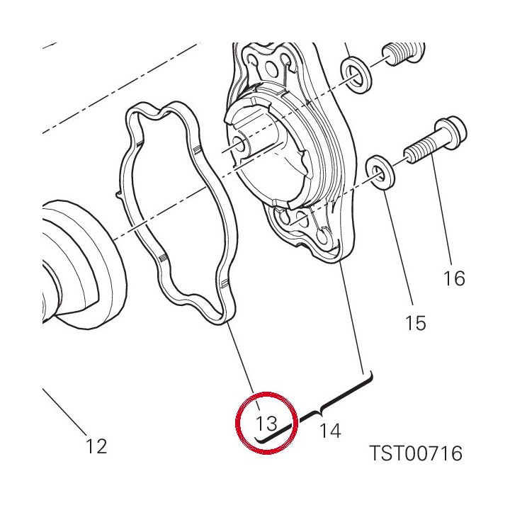 Joint 78811111C — réf. 78811111C | Ducati Store