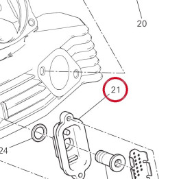 Support soupape 16311231A — réf. 16311231A | Ducati Store