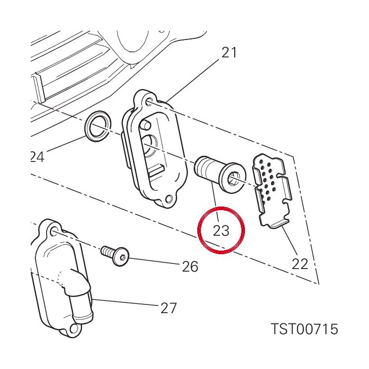 Vis special 77918701A — réf. 77918701A | Ducati Store