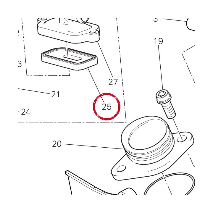 Soupape 81140012B — réf. 81140012B | Ducati Store