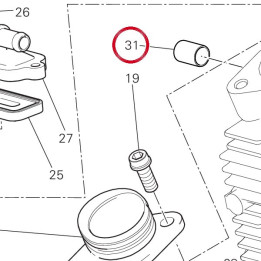 Douille 71111261A — réf. 71111261A | Ducati Store