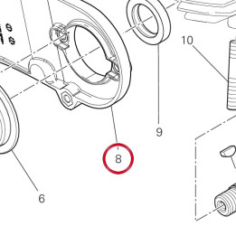 Couvercle courroie — réf. 24511881B | Ducati Store