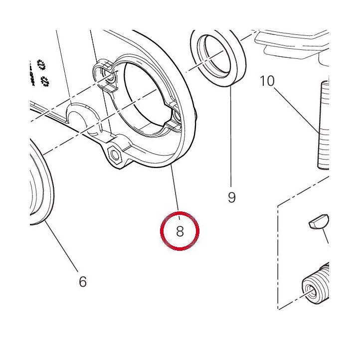 Couvercle courroie — réf. 24511881B | Ducati Store