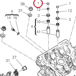Réglage culbeteur ouverture — réf. 84010112A | Ducati Store