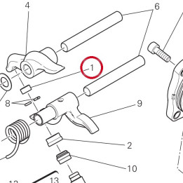 Réglage culbeteur ouverture — réf. 84010272A | Ducati Store