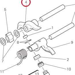 Culbuteur ouverture — réf. 208Z0011A | Ducati Store
