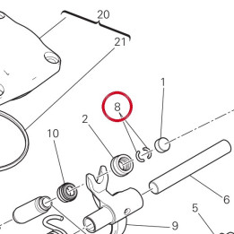 Demi bague 66910011E — réf. 66910011E | Ducati Store