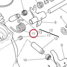 Ressort culbuteur fermeture — réf. 79915021A | Ducati Store