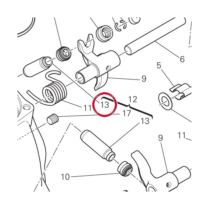 Guide-Soupape +0,09 mm — réf. 30310681AC | Ducati Store
