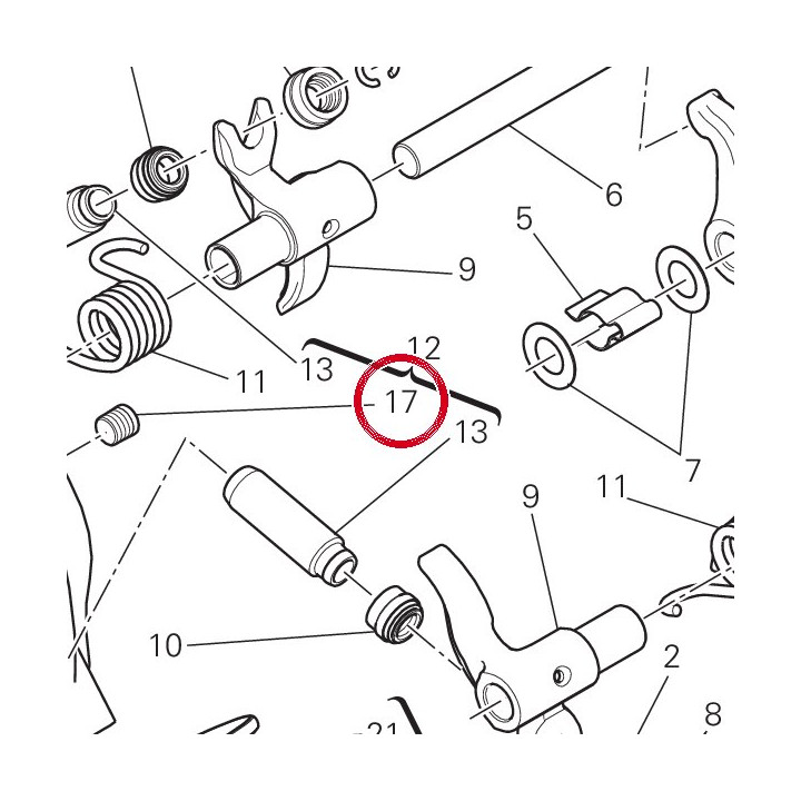 Vis sans tête filetée — réf. 78010871A | Ducati Store