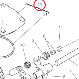 Couvercle soupapes 24020393A — réf. 24020393A | Ducati Store