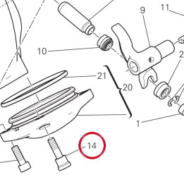 Vis special 77919631A — réf. 77919631A | Ducati Store