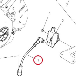 Câblage bougie culasse — réf. 67110661C | Ducati Store