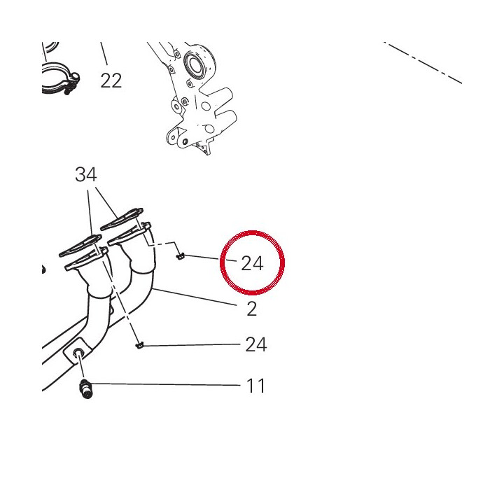 Ecrou 74810361A — réf. 74810361A | Ducati Store