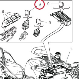 Fusibile 5A 38940191A — réf. 38940191A | Ducati Store