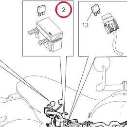 Fusible 15A 38940211A — réf. 38940211A | Ducati Store