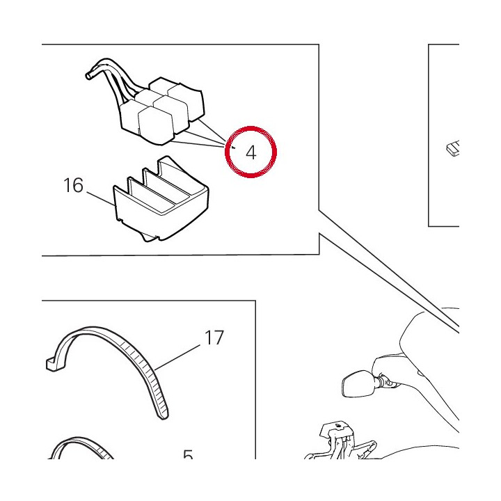 Relais 54140191A — réf. 54140191A | Ducati Store