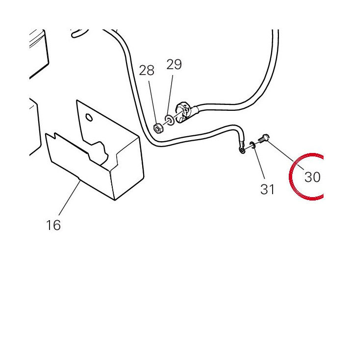Vis tef M6X14 77211061A — réf. 77211061A | Ducati Store