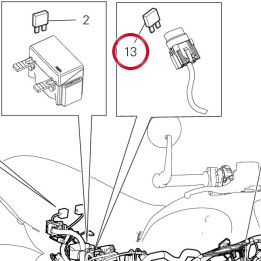 Fusibile 50A (emballage — réf. 38940351A | Ducati Store
