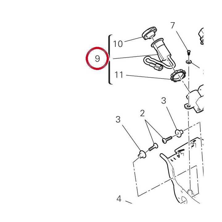Prise bas tension (Usb) — réf. 38640561C | Ducati Store