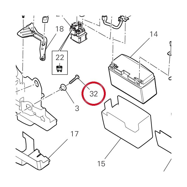 Vis 77240508C — réf. 77240508C | Ducati Store