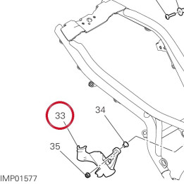 Main wiring duct 75812141A — réf. 75812141A | Ducati Store