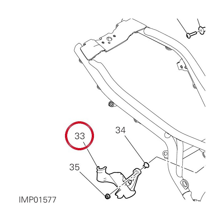 Main wiring duct 75812141A — réf. 75812141A | Ducati Store