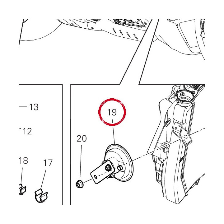 Klaxon 51610053D — réf. 51610053D | Ducati Store